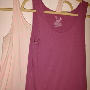 Two Ladies XL tank tops